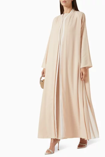 طقم عباية بلونين