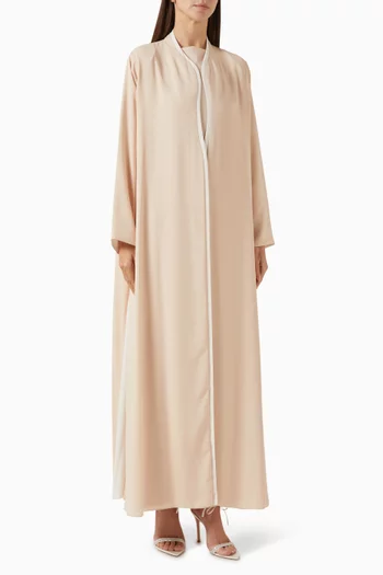 طقم عباية بلونين