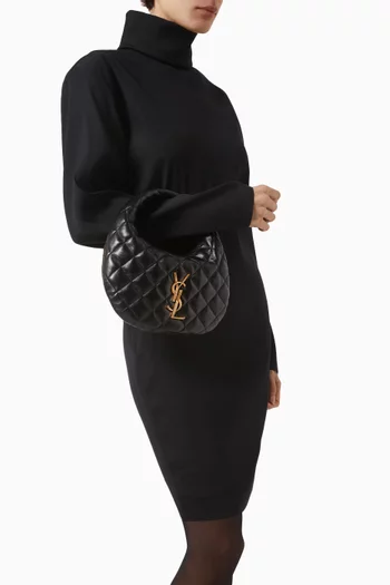 ICARINO Top-handle Bag in Quilted Nappa