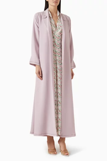 Zainah Circle Abaya in Polycrepe