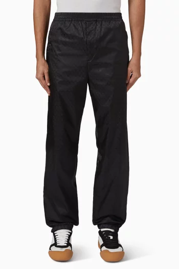 Skull Jacquard Pants in Nylon