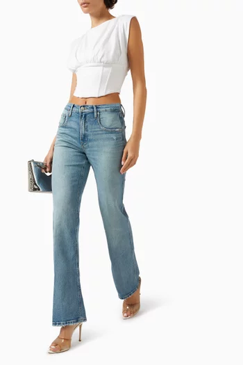 Good Standard Bootcut Jeans in Denim