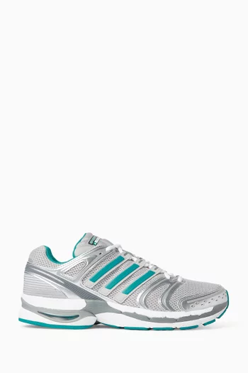 x Sporty & Rich Adistar Control 5 Sneakers in Mesh