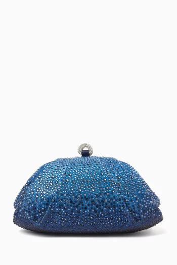 Gemma Crystal-embellished Clutch