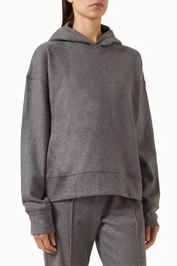 Hooded Sweater in Wool