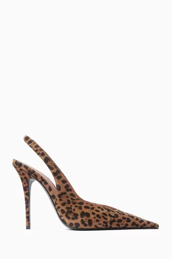 Anok 105 Pumps in Leopard-print Suede