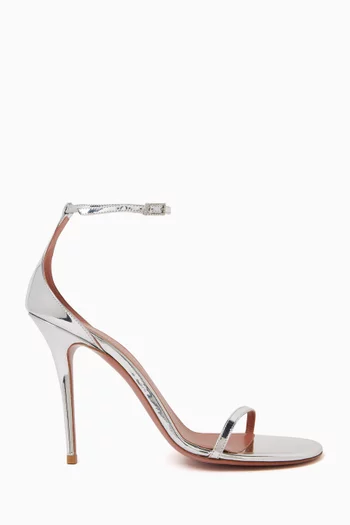 Barbara 105 Sandals in Metallic Leather