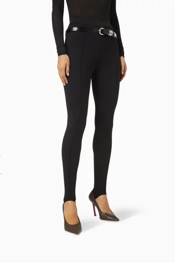 حذاء كلاسيك كريستين بكعب 100 مم جلد نابا