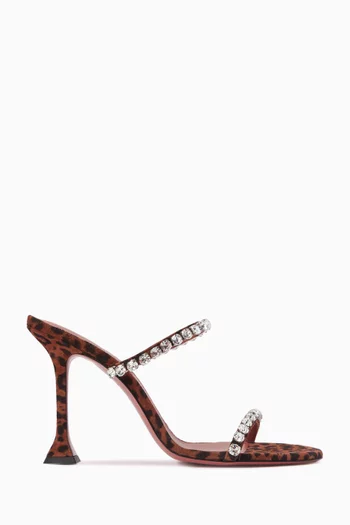 Gigi 95 Slipper Mules in Suede