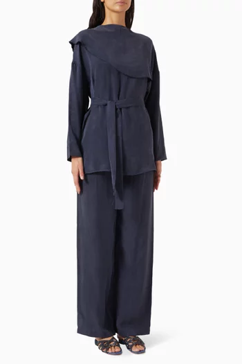 Elva Top & Pants Set in Tencel Blend
