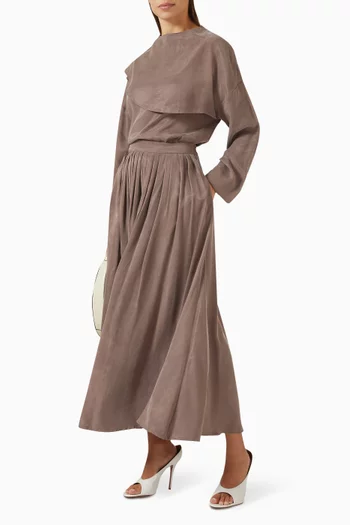 Elva Shawl Top & Pants Set