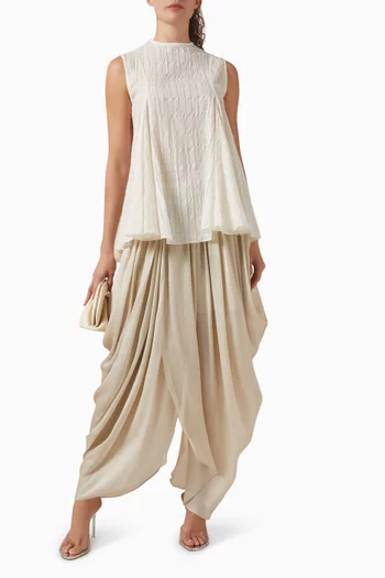 تنورة درابيه بفتحة