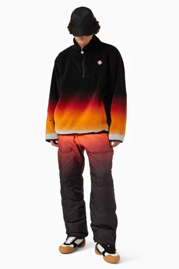 Gradient-print Jacket in Fleece