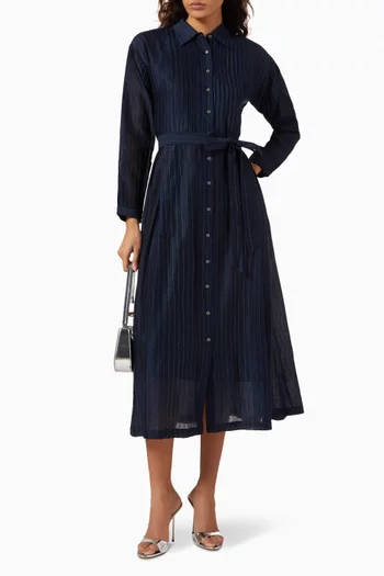 Belted Midi Dress
