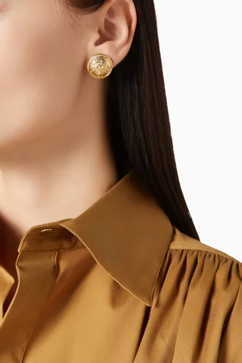 1980s Statement Clip-on Earrings