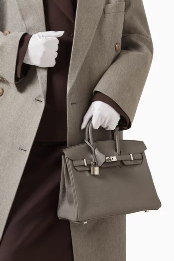 Birkin 25 Graphite in Togo Leather & Palladium Hardware