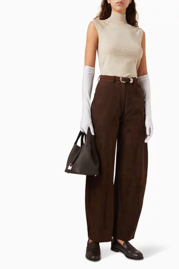 Unused Picotin 18 Bag in Clemence Leather & Palladium Hardware