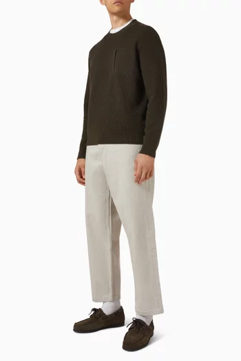 Crewneck Pocket Sweater