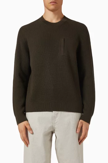 Crewneck Pocket Sweater