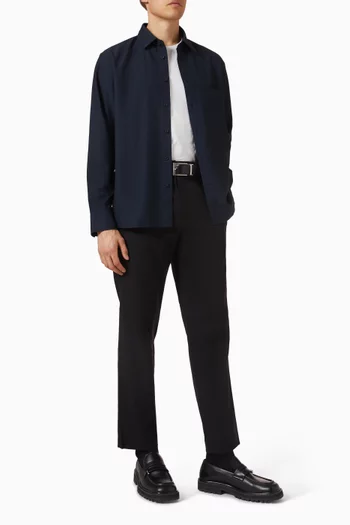 Wide-leg Pants in Wool