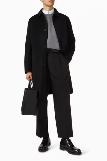 Straight-fit Pants in Cotton-twill