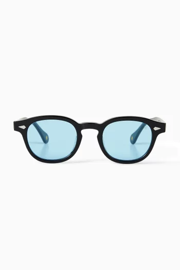Johnny Round Sunglasses in Acetate