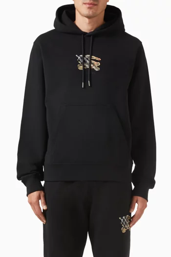 EKD Check Hoodie in Cotton