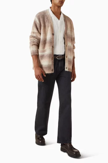 بنطال جينز باهت دينم