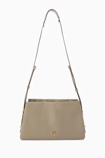 حقيبة كتف وان، تو، ثري جلد