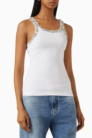 Coriandoli Tank Top in Cotton-blend