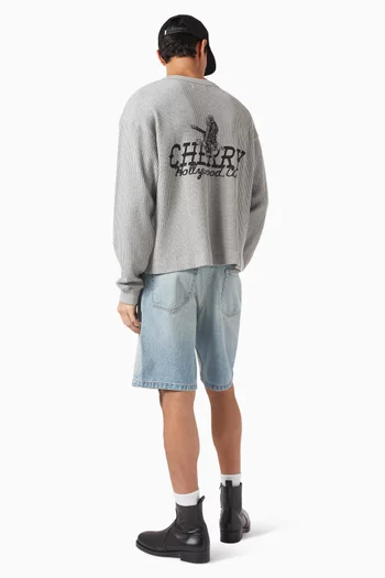 Hollywood Thermal T-shirt in Cotton-blend