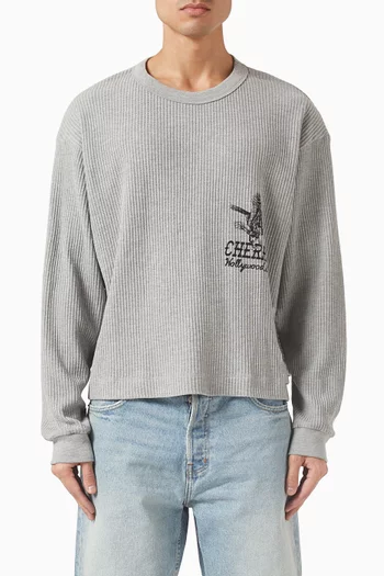 Hollywood Thermal T-shirt in Cotton-blend