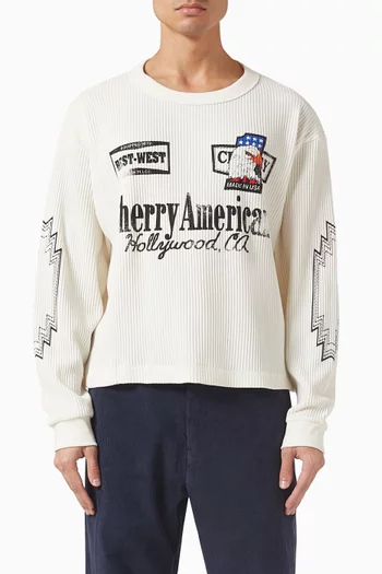 Best West Thermal T-shirt in Cotton-blend