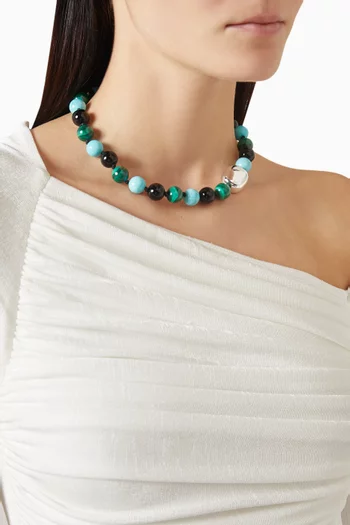 Roulement A Billes No.2 Necklace in Sterling Silver