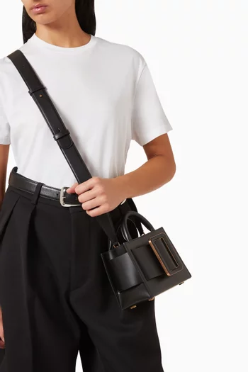 Bobby 18 Handbag in Palmellato Calfskin Leather