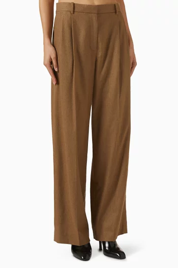 بنطال أغسطس مزيج صوف