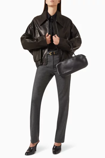 Callum Pants Low-rise Tapered Pants in Virgin Wool-blend