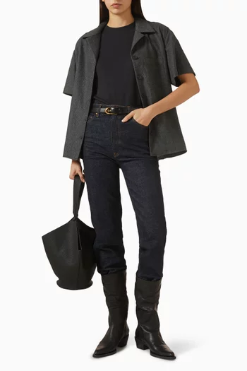 Abigail Straight-fit Jeans in Denim