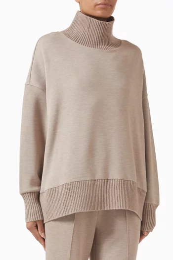 Barker High-neck Sweater in DoubleSoft®