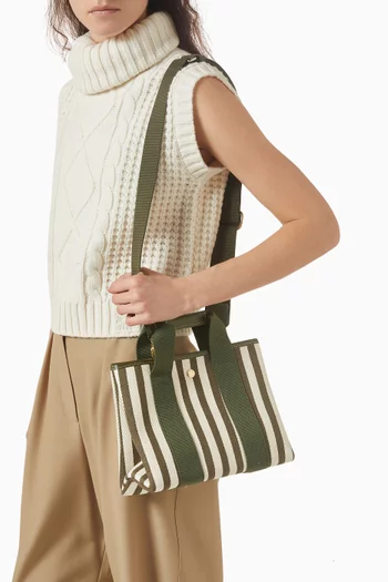 حقيبة يد ترافيسيه صغيرة صوف