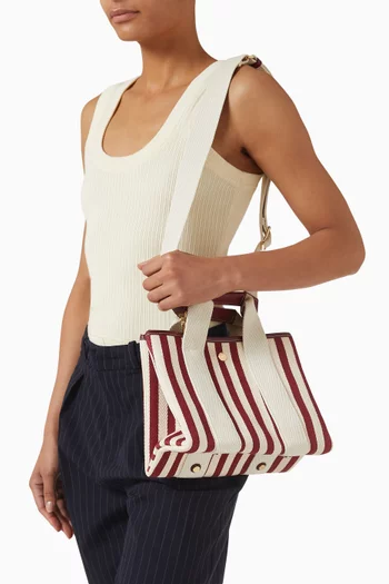 حقيبة يد ترافيسيه صغيرة صوف