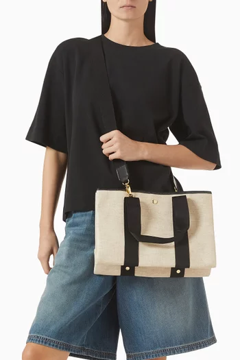 حقيبة يد ترافيسيه متوسطة صوف