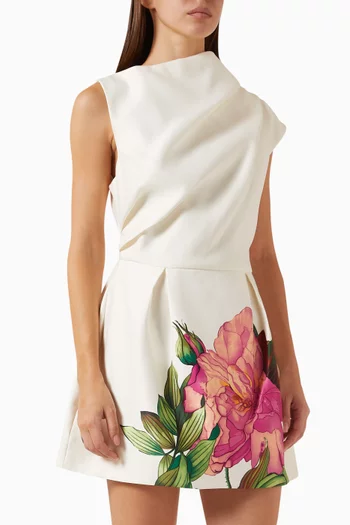 فستان أزيلي قصير