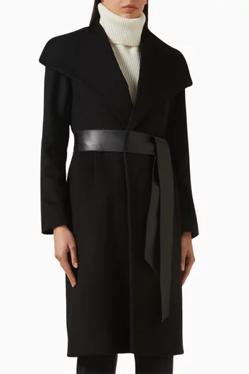 معطف جيما بتصميم ملفوف وحزام