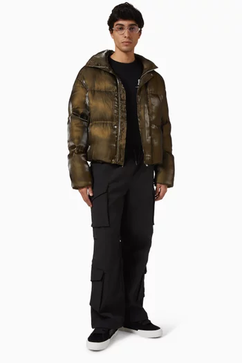 Graphite Utility Cargo Pants in Cotton