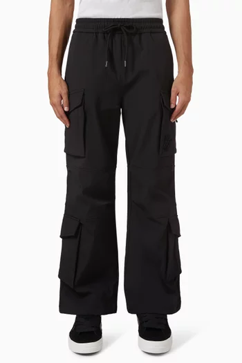 Graphite Utility Cargo Pants in Cotton