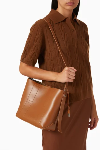 حقيبة هوكيت هوبو صغيرة جلد