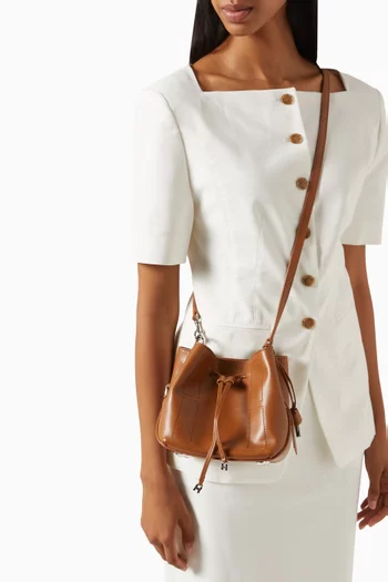 حقيبة باكيت هوكيت ميني جلد