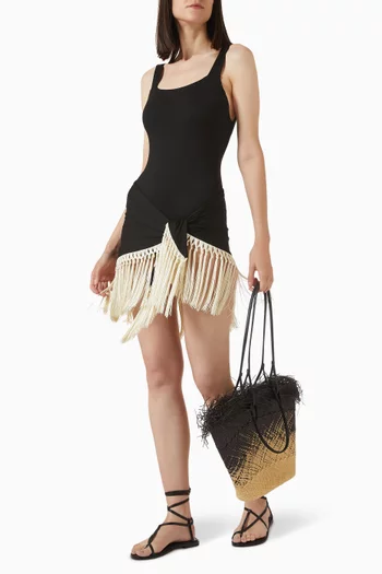 طقم باريو ولباس سباحة قطعة واحدة ميني ليدو