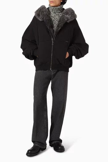 سويت شيرت قطن بغطاء رأس